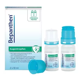 BEPANTHEN szemcsepp, 2X10 ml