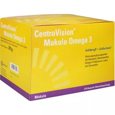 CENTROVISION Macula Omega-3 kapszula, 270 kapszula