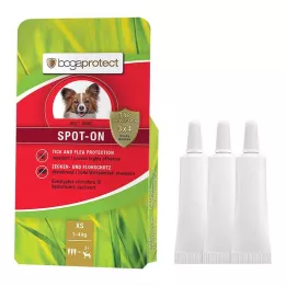 BOGAPROTECT SPOT-ON Kutya XS, 3X0.7 ml