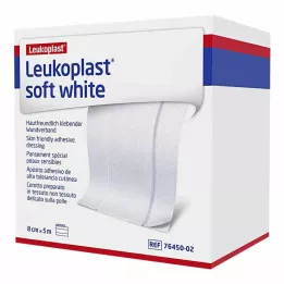 LEUKOPLAST puha fehér gipsz 8 cmx5 m-es tekercs, 1 db