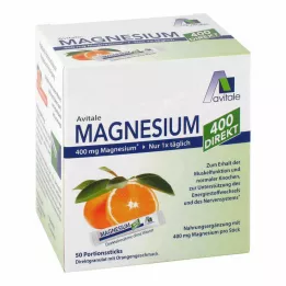 MAGNESIUM 400 közvetlen narancssárga porció rúd, 50X2.1 g