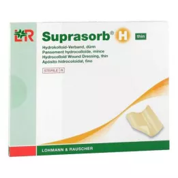 SUPRASORB H Hydrocoll. kötszer vékony 5x10 cm, 10 db