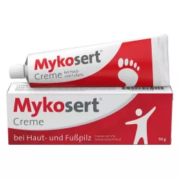 MYKOSERT Bőr- és lábgomba elleni krém, 50 g