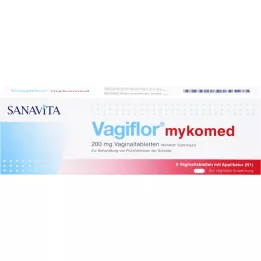 VAGIFLOR mykomed 200 mg hüvelytabletta, 3 db