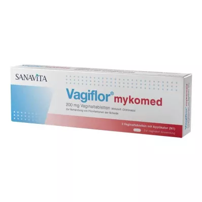 Vagiflor® mykomed 200 mg hüvelytabletta, 3 db