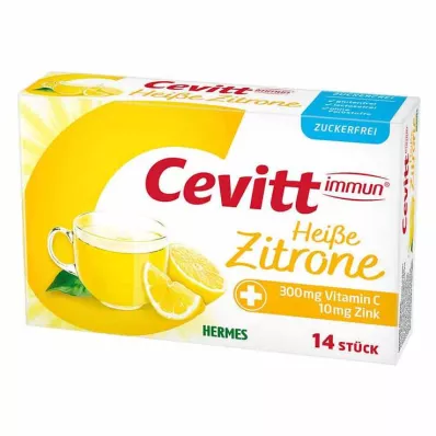 Cevitt immune hot citrom cukormentes granulátum, 14 db Cevitt immune hot citrom cukormentes granulátum, 14 db