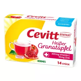 CEVITT immunis forró gránátalma cukormentes gran., 14 db