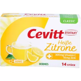CEVITT immune forró citrom klasszikus granulátum, 14 db