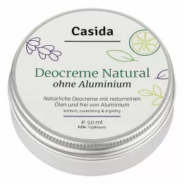 DEO CREME természetes alumínium nélkül, 50 ml
