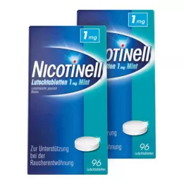 NICOTINELL 1 mg-os mentolos cukorkák, 2X96 St