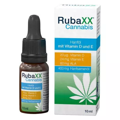 RUBAXX Cannabis cseppek szájon át történő alkalmazásra, 10 ml