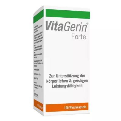 VITA GERIN Forte lágy kapszula, 100 db VITA GERIN Forte lágy kapszula, 100 db