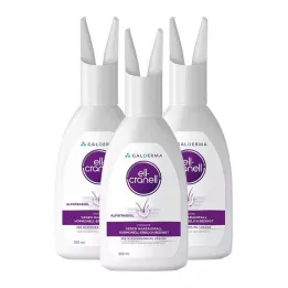 ELL-CRANELL 250 mikrogramm/ml oldat fejre történő alkalmazáshoz, 3 x 200 ml