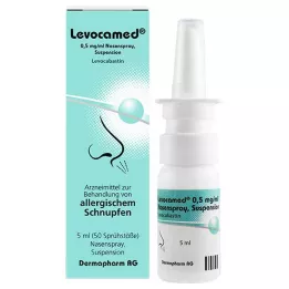 LEVOCAMED 0,5 mg/ml orrspray szuszpenzió, 5 ml