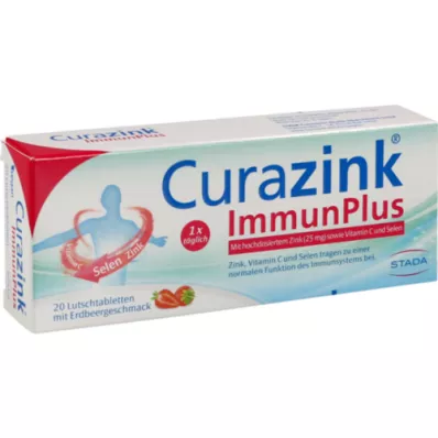 CURAZINK ImmunPlus pasztilla, 20 db