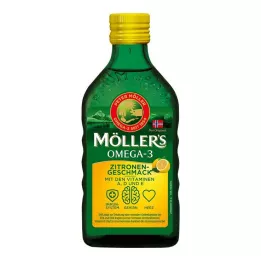 MÖLLERS Omega-3 citrom ízű olaj, 250 ml