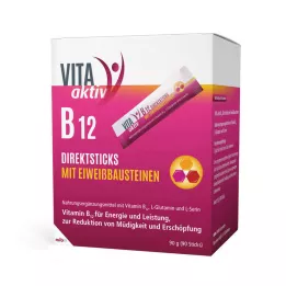 VITA AKTIV B12 Direct Sticks fehérje építőelemekkel, 90 db