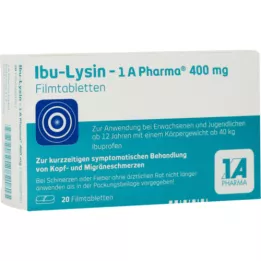 IBU-LYSIN 1A Pharma 400 mg filmtabletta, 20 db kapszula