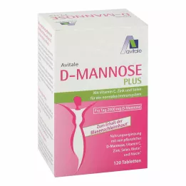 D-MANNOSE PLUS 2000 mg Tabl.w.Vit.u.Mineralstof., 120 db
