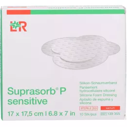 SUPRASORB P érzékeny PU-Schaumv.sacr.bor.17x17,5, 10 db