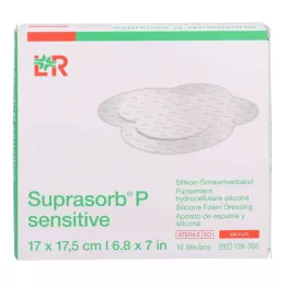 SUPRASORB P érzékeny PU-Schaumv.sacr.bor.17x17,5, 10 db