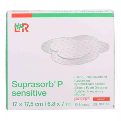 Suprasorb P szenzitív PU-habkrém bor.17x17,5, 10 db