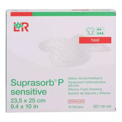 Suprasorb P szenzitív PU-hab sarokbór.23,5x25, 10 db