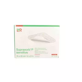 SUPRASORB P érzékeny PU-Foam v.non-bor.15x20cm, 10 db
