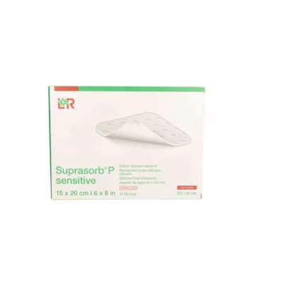 Suprasorb P szenzitív PU-hab nem bór 15x20cm, 10 db