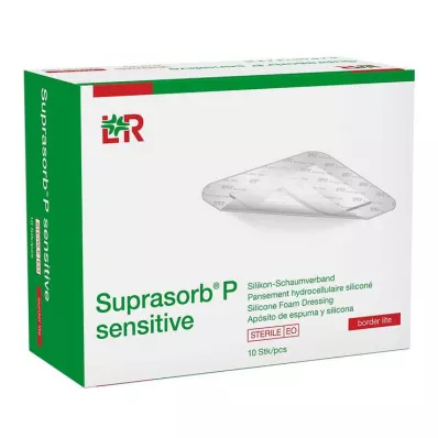 Suprasorb P szenzitív PU-Schaumv.bor.lite 10x10cm, 10 db