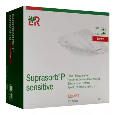 Suprasorb P sense PU-habszegély 5x5cm, 10 db
