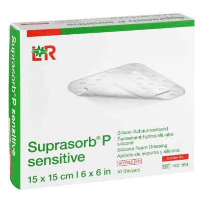 Suprasorb P szenzitív PU-Schaumv.bor.lite 15x15cm, 10 db