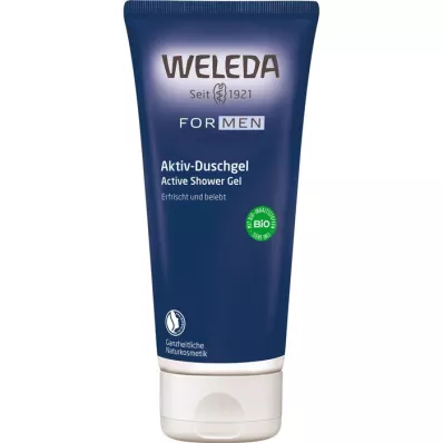 WELEDA for Men Aktív tusfürdő, 200 ml