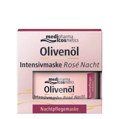 Olívaolajos intenzív maszk Rose éjszakai krém, 50 ml