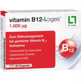 VITAMIN B12-LOGES 1000 μg-os kapszula, 60 db