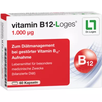 VITAMIN B12-LOGES 1000 μg-os kapszula, 60 db