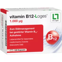 VITAMIN B12-LOGES 1000 μg-os kapszula, 120 db