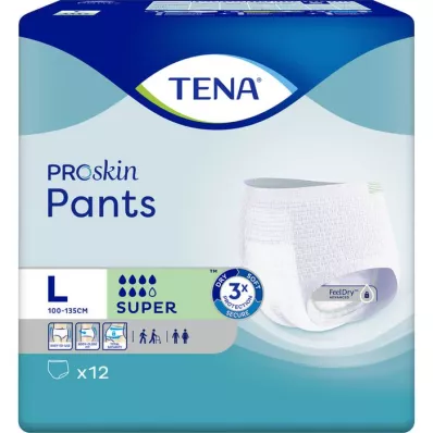 TENA PANTS szuper L eldobható nadrág, 12 db