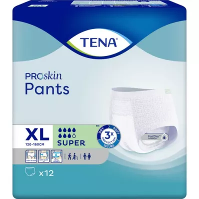 TENA PANTS szuper XL eldobható nadrág, 12 db