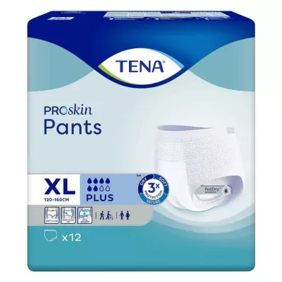TENA Pants Plus XL Eldobható nadrág inkontinencia kezelésére, 12 db
