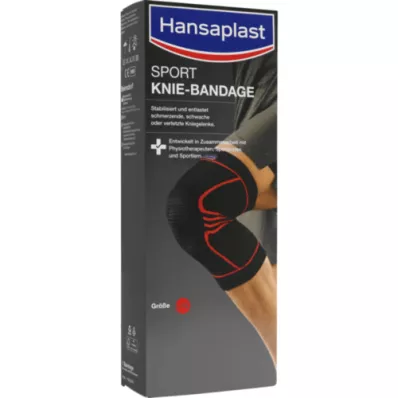 HANSAPLAST Sport térdkötés L méret, 1 db