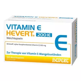 VITAMIN E HEVERT 200 I.E. lágy kapszula, 100 db