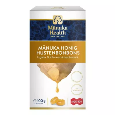 Manuka Health Mgo 400 + gyömbéres-citromos nyalóka, 100 g Manuka Health Mgo 400 + gyömbéres-citromos nyalóka, 100 g