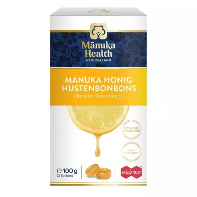 MANUKA HEALTH MGO 400+ citromos cukorkák, 100 g