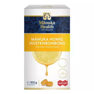 MANUKA HEALTH MGO 400+ citromos cukorkák, 100 g