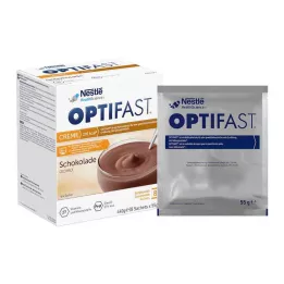 OPTIFAST Tejszínes csokoládépor, 8X55 g