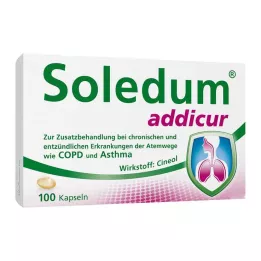 SOLEDUM addicur 200 mg bélsavmentes lágy kapszula, 100 db