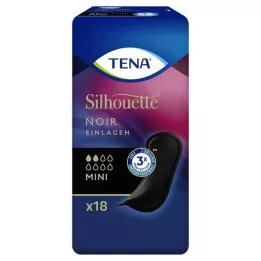 TENA SILHOUETTE Mini noir betétek, 18 db