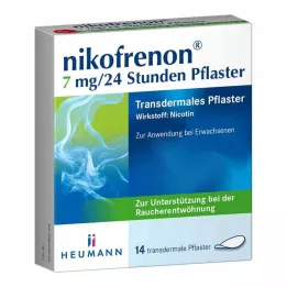 NIKOFRENON 7 mg/24 órás transzdermális tapasz, 14 db