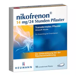 NIKOFRENON 14 mg/24 órás transzdermális tapasz, 14 db